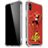 DC Comics The Flash Classic Action Pose Art iPhone XS Max Clear Case